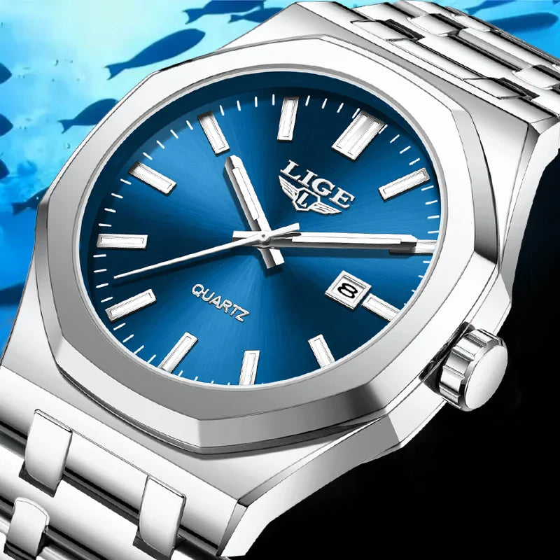 Relogo Masculino LIGE Business Uhr Men