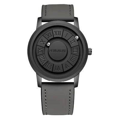 2024 Neue Luxus Quarzuhr für Männer – Kreative Scrollen Zeiger, Magnetische Handgelenk Uhr, Relogio Masculino