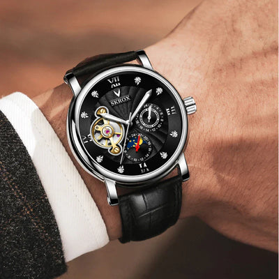 SKROX Moon Phase Tourbillon Automatic Clockwork