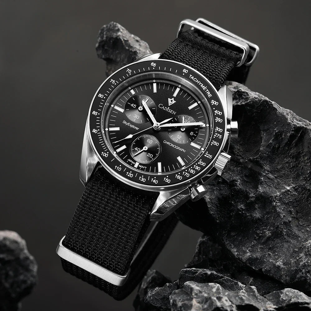 CADISEN New Herren Uhr Luxury Quarz