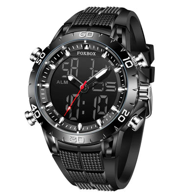 FOXBOX Men Uhr Sport Top Brand