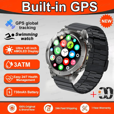 New T-Rex 3 GPS Smart Uhr