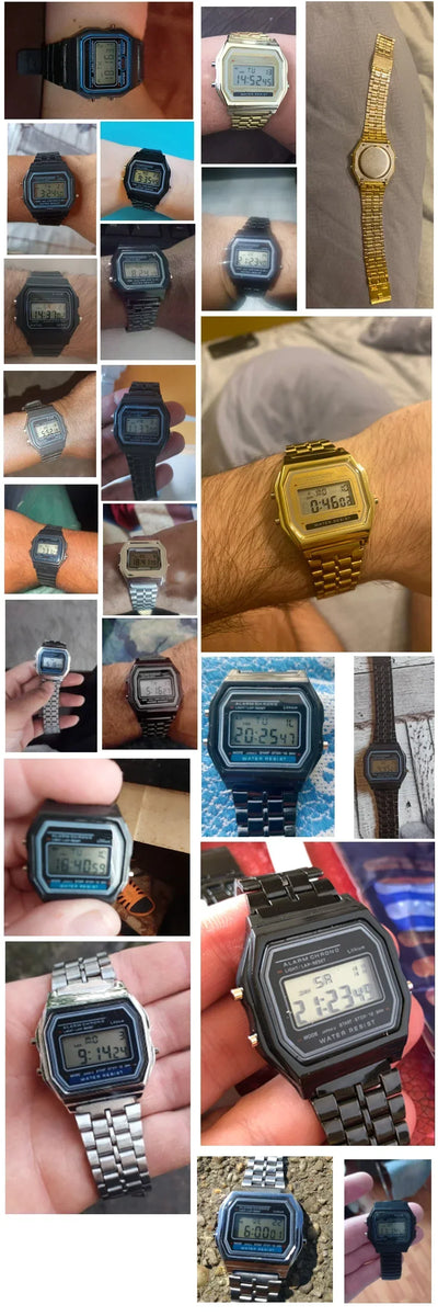 Digitale LED-Armbanduhr 2025 – Sportlich. Stylisch. Wasserdicht.