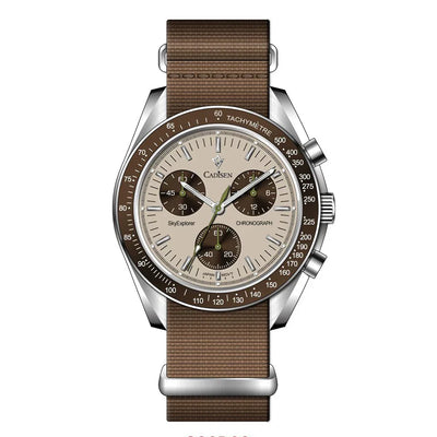 CADISEN New Herren Uhr Luxury Quarz