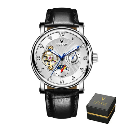 SKROX Moon Phase Tourbillon Automatic Clockwork