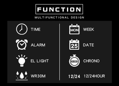 Digitale Retro Uhr für Männer – Sportuhr mit LED-Display, Reloj Hombre, Studenten Uhr, Relogio Masculino