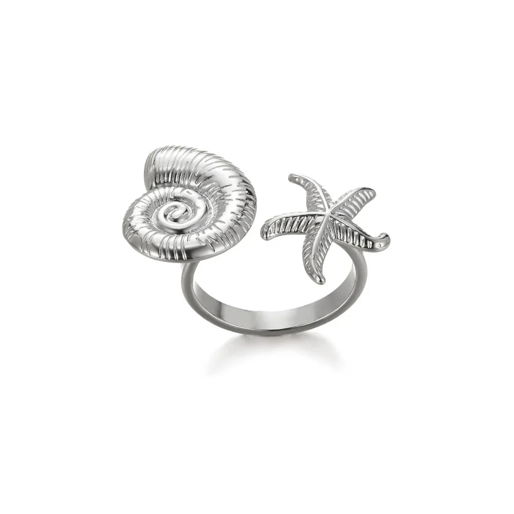Goldene Statement-Ringe – Naturinspirierte Eleganz