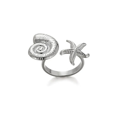 Goldene Statement-Ringe – Naturinspirierte Eleganz