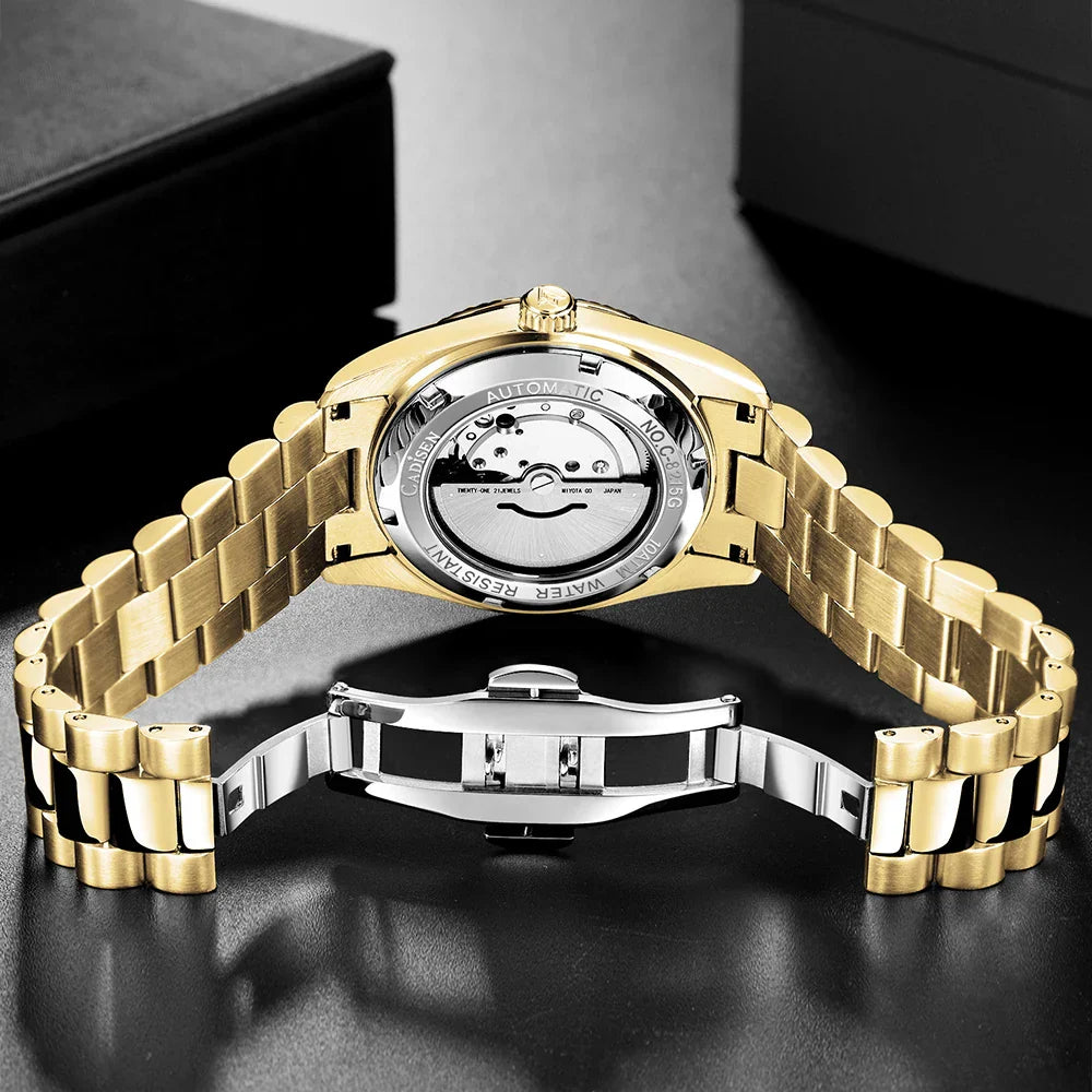 CADISEN DD40 Men Uhr Luxury Automatic