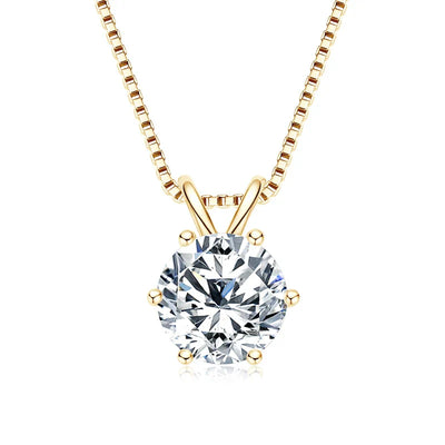 Eternal Glow Moissanite-Anhänger